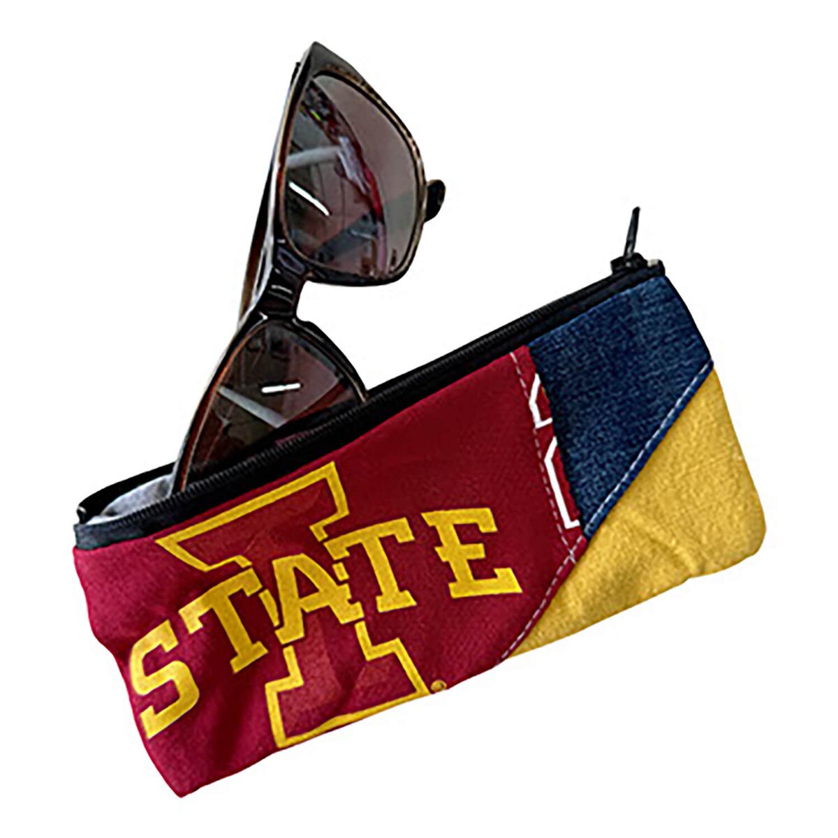 Refried Iowa State Zipper Pouch